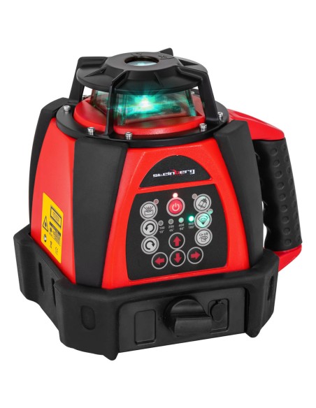 Rotacinis lazerinis konstrukcinis lazerinis nivelyras su detektoriumi žalias diapazonas 500m Rotacinis lazerinis konstrukcinis lazerinis nivelyras su detektoriumi žalias diapazonas 500m