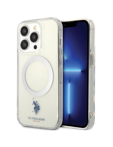 JAV Polo Assn byla MagSafe kolekcija iPhone 15 Pro - skaidri