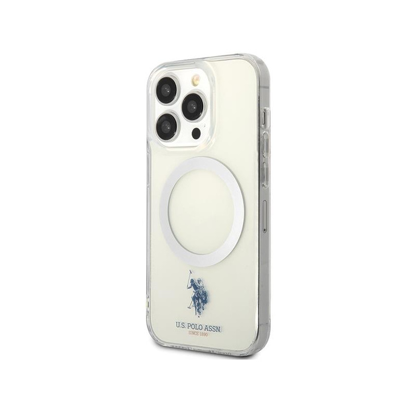 JAV Polo Assn byla MagSafe kolekcija iPhone 15 Pro - skaidri