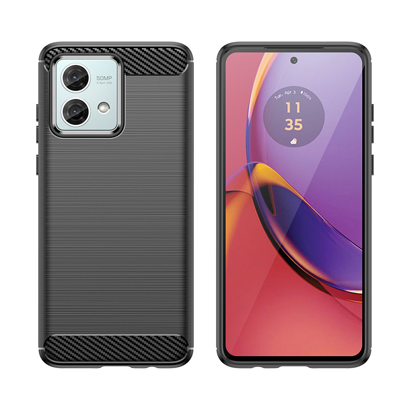 Anglies dėklas, skirtas Motorola Moto G84 - juodas