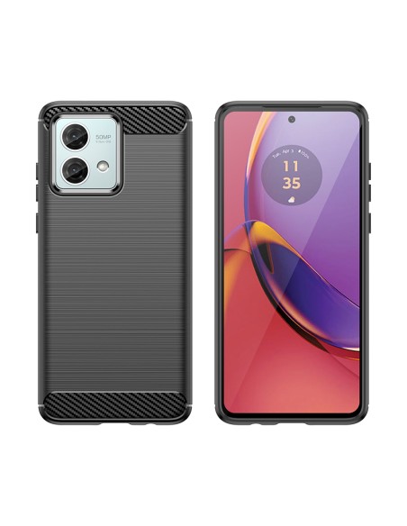 Anglies dėklas, skirtas Motorola Moto G84 - juodas