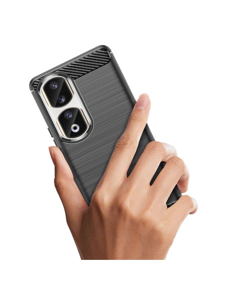 Anglies dėklas, skirtas Honor 90 Pro - juodas