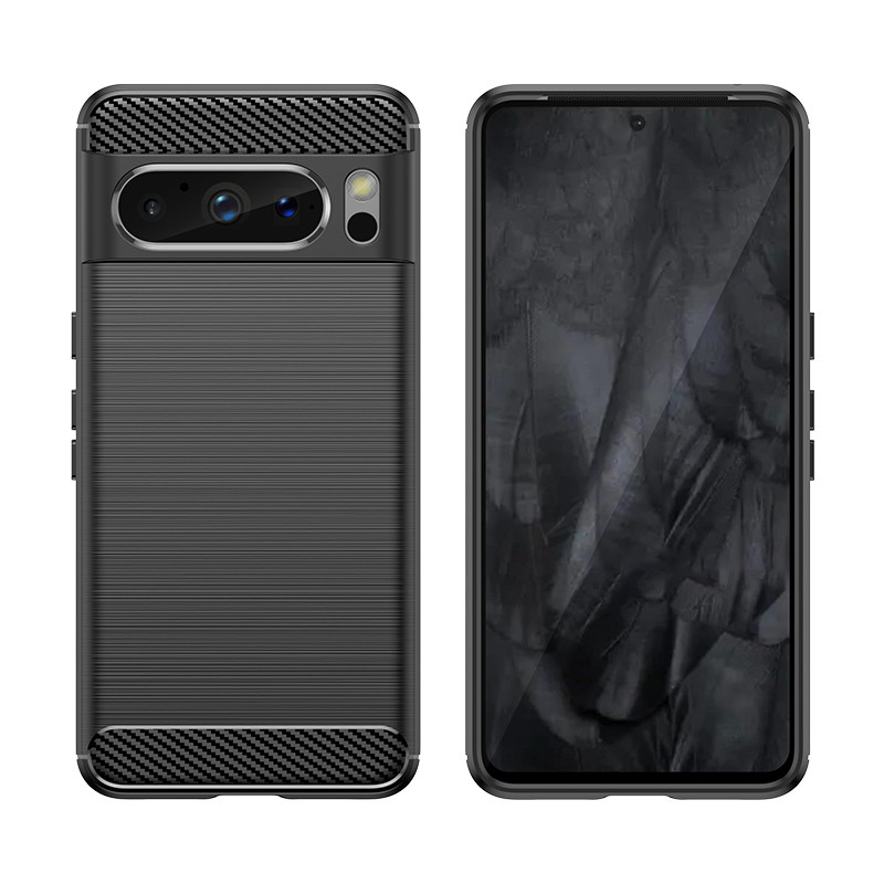 Anglies dėklas, skirtas Google Pixel 8 Pro – juodas