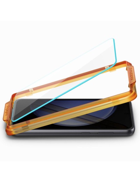 Spigen ALM Glas.tR grūdintas stiklas, skirtas Samsung Galaxy S23 FE - 2 vnt. Spigen ALM Glas.tR grūdintas stiklas, skirtas Samsung Galaxy S23 FE - 2 vnt.