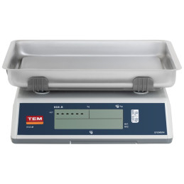 Komercinės svarstyklės su RS232 sąsaja PLU 30 kg / 10 g LCD M LEGALIZACIJA
