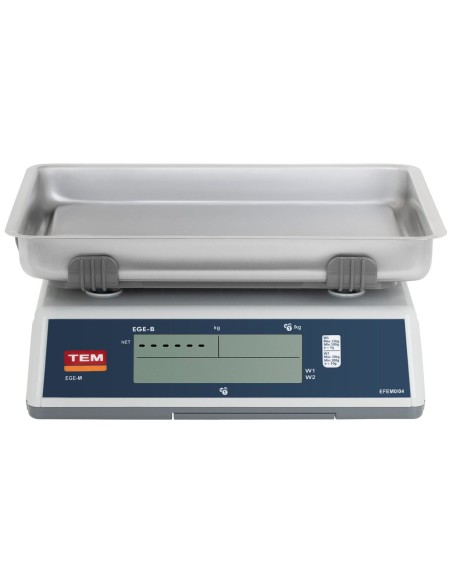 Komercinės svarstyklės su RS232 sąsaja PLU 30 kg / 10 g LCD M LEGALIZACIJA Komercinės svarstyklės su RS232 sąsaja PLU 30 kg / 10 g LCD M LEGALIZACIJA