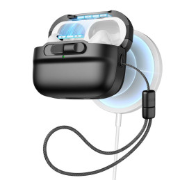 ESR Pulse Halolock dėklas su MagSafe, skirtas Apple AirPods Pro 1/ 2 – juodas