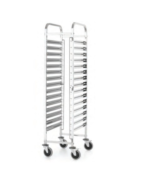 Transporto vežimėlis maitinimo konteineriams gabenti 15x GN1/1 Kitchen Line - Hendi 813270 Transporto vežimėlis maitinimo konteineriams gabenti 15x GN1/1 Kitchen Line - Hendi 813270
