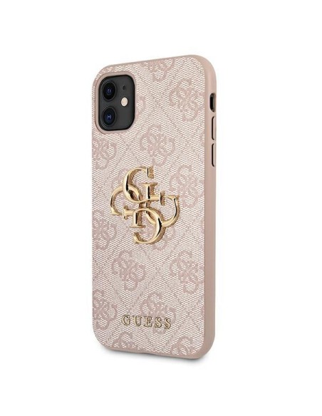 Etui Guess 4G Big Metal Logo na iPhone 11 / Xr - różowe Etui Guess 4G Big Metal Logo na iPhone 11 / Xr - różowe