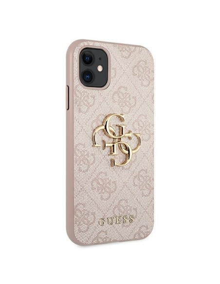 Etui Guess 4G Big Metal Logo na iPhone 11 / Xr - różowe Etui Guess 4G Big Metal Logo na iPhone 11 / Xr - różowe