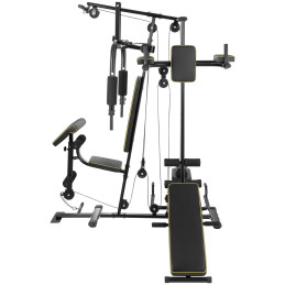 Daugiafunkcinė treniruoklių stotis, 7 padėčių namų sporto salė, iki 120 kg