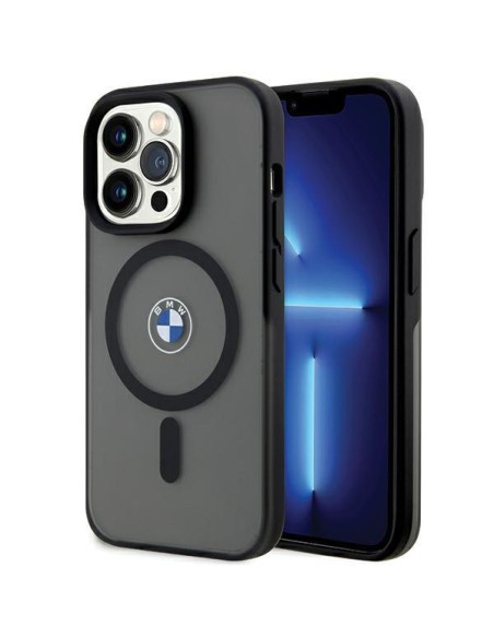 Etui BMW IML Signature MagSafe do iPhone 15 Pro Max - czarne Etui BMW IML Signature MagSafe do iPhone 15 Pro Max - czarne