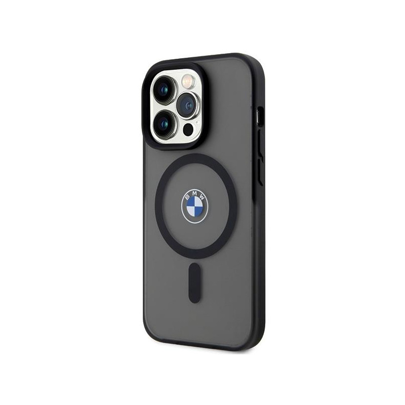 Etui BMW IML Signature MagSafe do iPhone 15 Pro Max - czarne