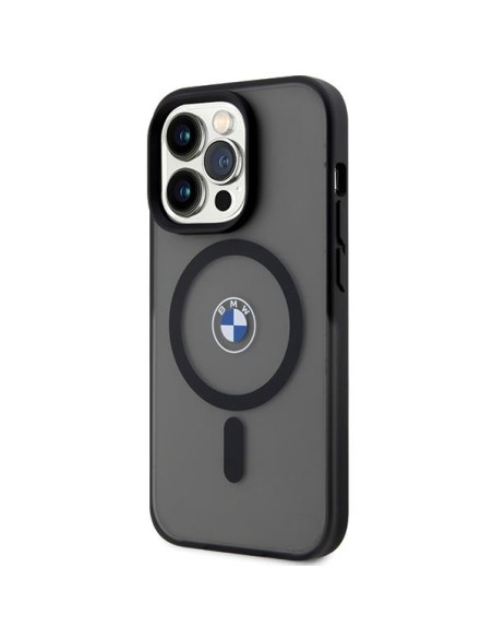 Etui BMW IML Signature MagSafe do iPhone 15 Pro Max - czarne Etui BMW IML Signature MagSafe do iPhone 15 Pro Max - czarne