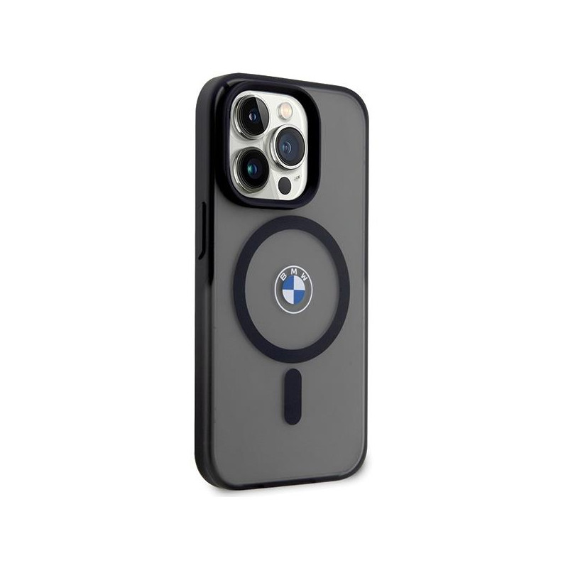Etui BMW IML Signature MagSafe do iPhone 15 Pro Max - czarne