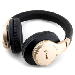 Słuchawki nauszne Guess 4G Script Bluetooth - czarne