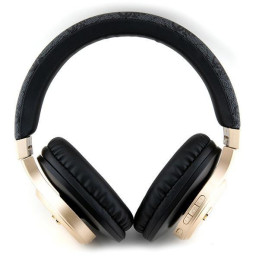 Słuchawki nauszne Guess 4G Script Bluetooth - czarne