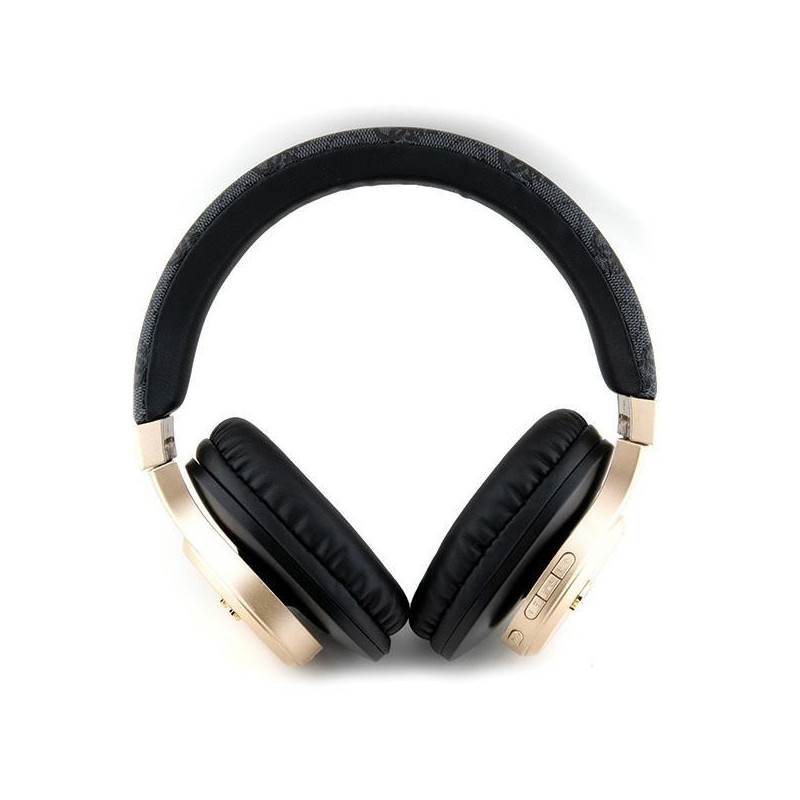 Słuchawki nauszne Guess 4G Script Bluetooth - czarne