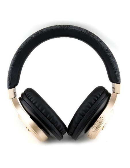 Słuchawki nauszne Guess 4G Script Bluetooth - czarne Słuchawki nauszne Guess 4G Script Bluetooth - czarne