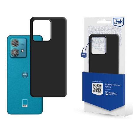 Etui 3mk Matt Case na Motorola Edge 40 Neo - czarne Etui 3mk Matt Case na Motorola Edge 40 Neo - czarne