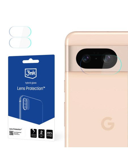 Szkło na aparat 3mk Lens Protection™ hybrydowe na Google Pixel 8 5G Szkło na aparat 3mk Lens Protection™ hybrydowe na Google Pixel 8 5G