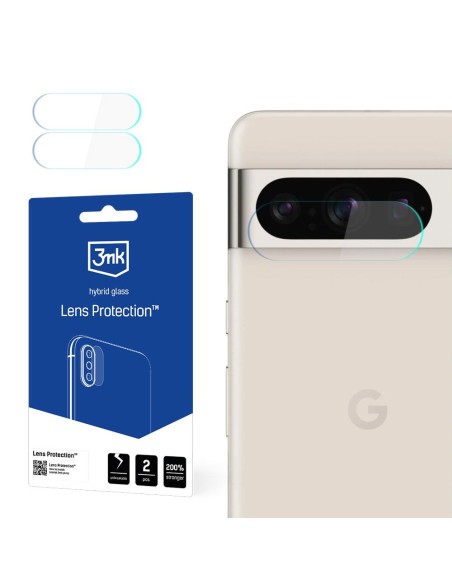 Szkło na aparat 3mk Lens Protection™ hybrydowe na Google Pixel 8 Pro Szkło na aparat 3mk Lens Protection™ hybrydowe na Google Pixel 8 Pro