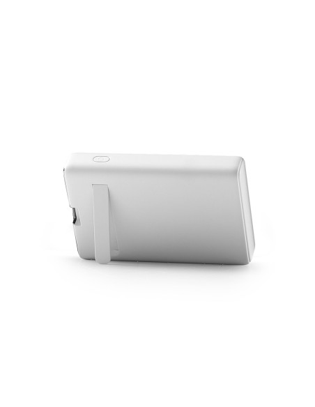 Powerbank Joyroom JR-PBM01 magnetyczny 10000mAh 20W z podstawką + kabel Lightning - USB-C - biały