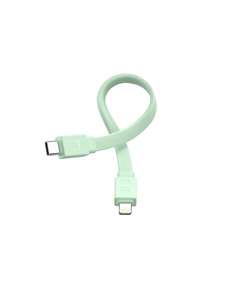 Powerbank Joyroom JR-PBM01 magnetyczny 10000mAh 20W z podstawką + kabel Lightning - USB-C - zielony