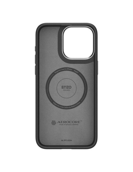 Etui Spigen Enzo Aramid Mag z MagSafe na iPhone 15 Pro Max - matowo-czarne Etui Spigen Enzo Aramid Mag z MagSafe na iPhone 15 Pro Max - matowo-czarne