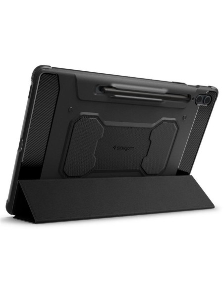 Etui Spigen Rugged Armor Pro na Samsung Galaxy Tab S9 FE+ 12.4'' X610 / X616B - czarne Etui Spigen Rugged Armor Pro na Samsung Galaxy Tab S9 FE+ 12.4'' X610 / X616B - czarne