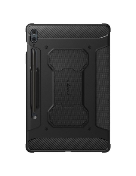 Etui Spigen Rugged Armor Pro na Samsung Galaxy Tab S9 FE+ 12.4'' X610 / X616B - czarne Etui Spigen Rugged Armor Pro na Samsung Galaxy Tab S9 FE+ 12.4'' X610 / X616B - czarne