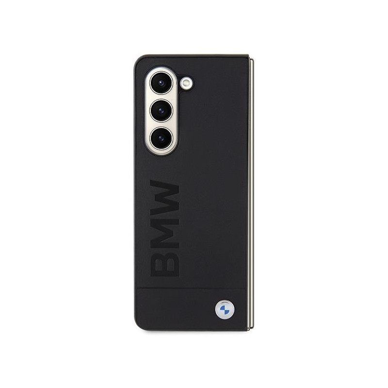 Etui BMW Signature Logo Imprint na Samsung Galaxy Z Fold 5 - czarne