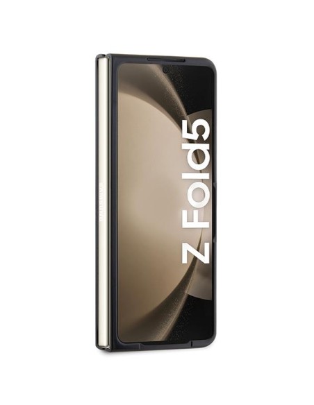 Etui BMW Signature Logo Imprint na Samsung Galaxy Z Fold 5 - czarne Etui BMW Signature Logo Imprint na Samsung Galaxy Z Fold 5 - czarne