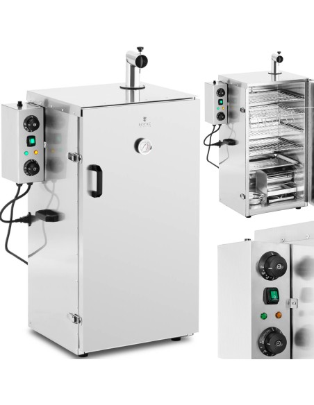 Elektrinė rūkykla rūkykla 4 grotelės 105 l 1000 W Elektrinė rūkykla rūkykla 4 grotelės 105 l 1000 W