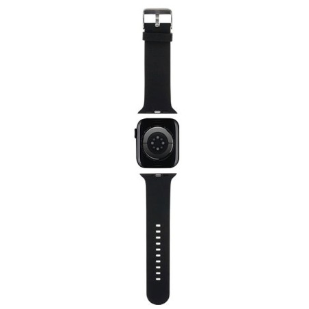 Pasek Karl Lagerfeld 3D Rubber Choupette Head na Apple Watch 42/ 44/ 45/ 49mm - czarny Pasek Karl Lagerfeld 3D Rubber Choupette Head na Apple Watch 42/ 44/ 45/ 49mm - czarny