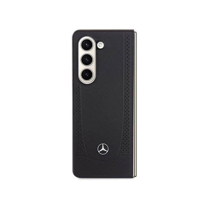 Etui Mercedes Leather Urban na Samsung Galaxy Z Fold 5 - czarne