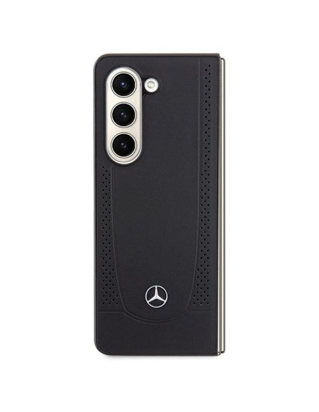 Etui Mercedes Leather Urban na Samsung Galaxy Z Fold 5 - czarne Etui Mercedes Leather Urban na Samsung Galaxy Z Fold 5 - czarne