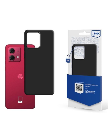 Etui 3mk Matt Case na Motorola Moto G84 5G - czarne Etui 3mk Matt Case na Motorola Moto G84 5G - czarne