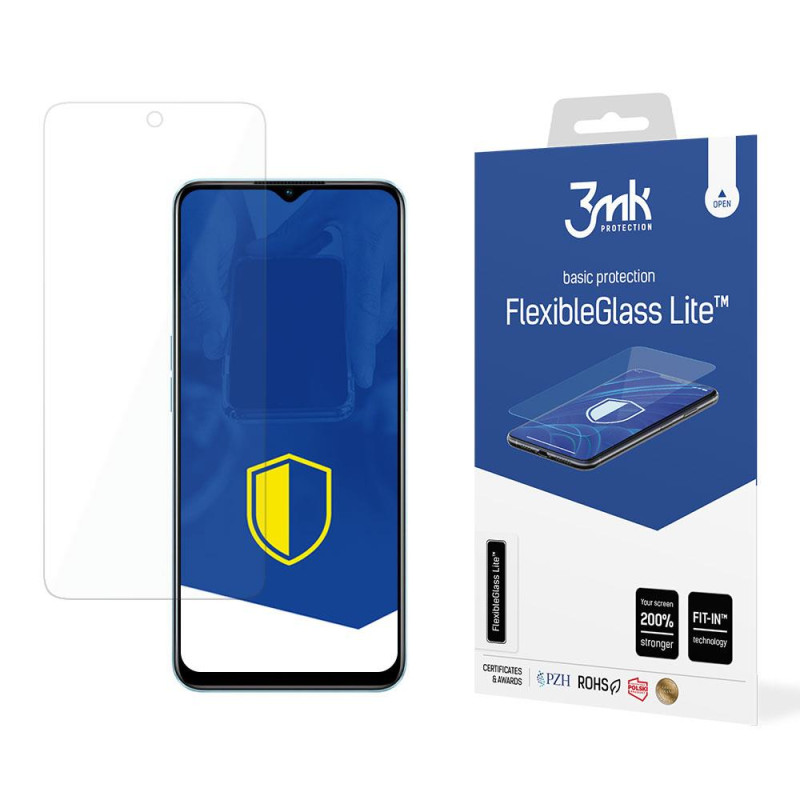 Szkło hybrydowe 3mk FlexibleGlass Lite™ na Oppo A58 5G Szkło hybrydowe 3mk FlexibleGlass Lite™ na Oppo A58 5G