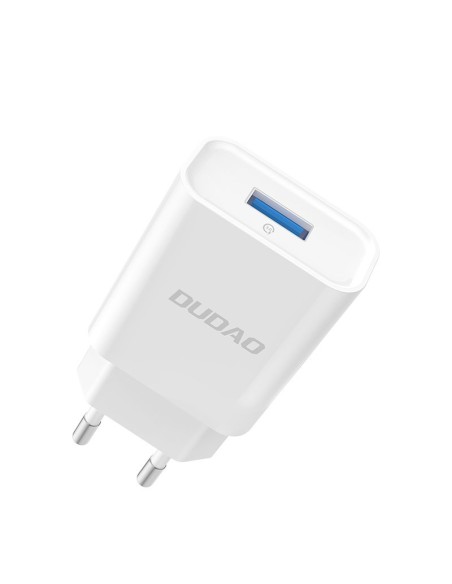 Ładowarka sieciowa Dudao A4EU USB-A 2.1A - biała Ładowarka sieciowa Dudao A4EU USB-A 2.1A - biała