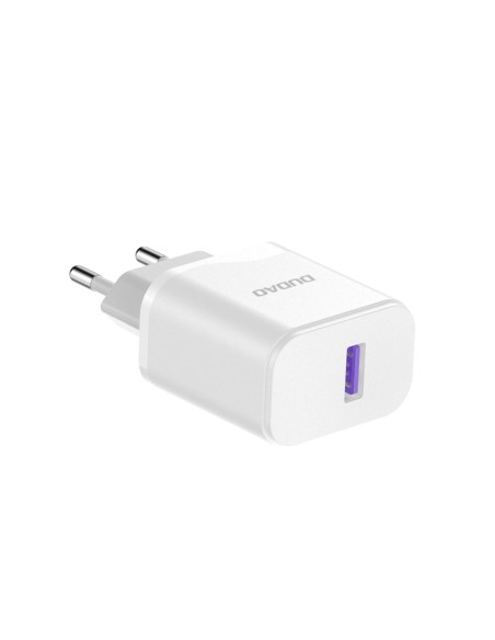 Ładowarka sieciowa Dudao A20EU USB-A 18W - biała + kabel USB-A - micro USB Ładowarka sieciowa Dudao A20EU USB-A 18W - biała + kabel USB-A - micro USB
