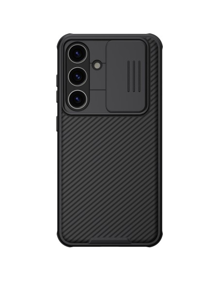 Etui Nillkin CamShield Pro pancerne z osłona na aparat do Samsung Galaxy S24 - czarne Etui Nillkin CamShield Pro pancerne z osłona na aparat do Samsung Galaxy S24 - czarne