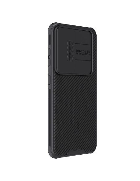 Etui Nillkin CamShield Pro pancerne z osłona na aparat do Samsung Galaxy S24 - czarne Etui Nillkin CamShield Pro pancerne z osłona na aparat do Samsung Galaxy S24 - czarne
