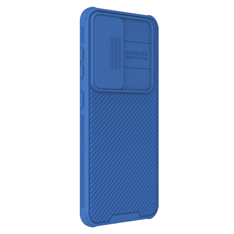 Etui Nillkin CamShield Pro pancerne z osłona na aparat do Samsung Galaxy S24 - niebieskie