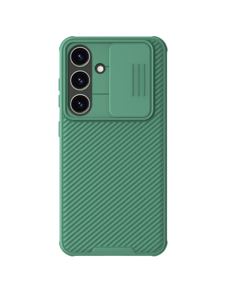 Etui Nillkin CamShield Pro pancerne z osłona na aparat do Samsung Galaxy S24 - zielone