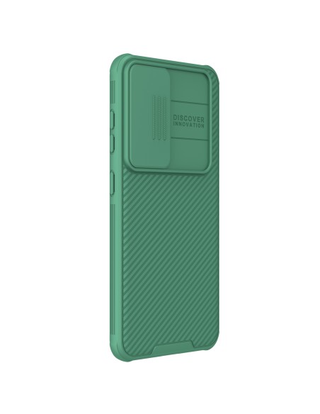 Etui Nillkin CamShield Pro pancerne z osłona na aparat do Samsung Galaxy S24 - zielone