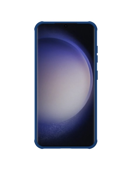 Etui Nillkin CamShield Pro pancerne z osłona na aparat do Samsung Galaxy S24+ - niebieskie