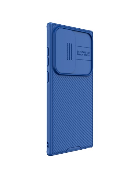Etui Nillkin CamShield Pro pancerne z osłona na aparat do Samsung Galaxy S24 Ultra - niebieskie Etui Nillkin CamShield Pro pancerne z osłona na aparat do Samsung Galaxy S24 Ultra - niebieskie