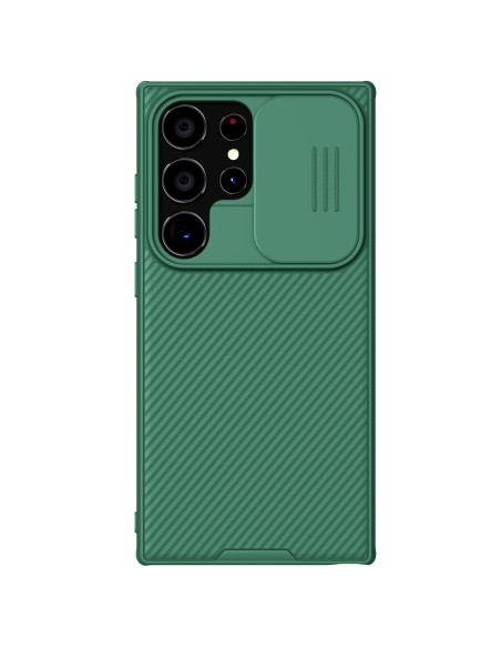 Etui Nillkin CamShield Pro pancerne z osłona na aparat do Samsung Galaxy S24 Ultra - zielone Etui Nillkin CamShield Pro pancerne z osłona na aparat do Samsung Galaxy S24 Ultra - zielone
