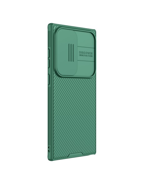 Etui Nillkin CamShield Pro pancerne z osłona na aparat do Samsung Galaxy S24 Ultra - zielone Etui Nillkin CamShield Pro pancerne z osłona na aparat do Samsung Galaxy S24 Ultra - zielone